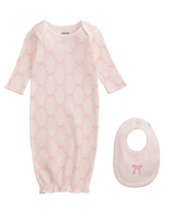 Bow Gown & Bib Set