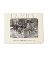 5x7 Ceramic Family Frame