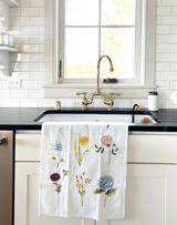 Garden Flowers Kitchen Towel