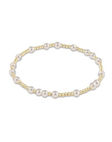 eNewton eGirl Hope Unwritten Bracelet - Pearl