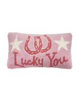Lucky You Hook Pillow