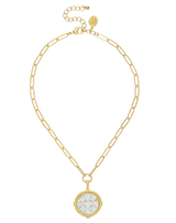 Susan Shaw Ida Jerusalem Cross Necklace