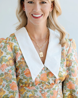 Susan Shaw Jerusalem Cross Stamp Necklace