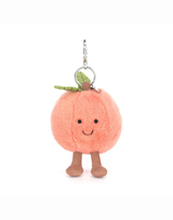 Jellycat Amuseables Peach Bag Charm