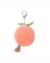 Jellycat Amuseables Peach Bag Charm