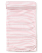 Kissy Kissy Pink Stripes Blanket