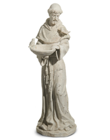 21.5" Concrete Look St. Francis