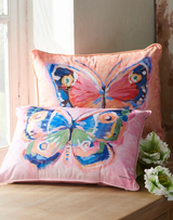 Springtime Flutter Pillow
