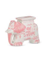 10.75" Pink Elephant Plant Stand