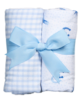 Cowboy Set of 2 Burp Cloths