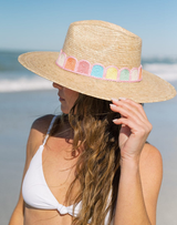 Pastel Kandy Crochet Palm Hat