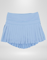Mini Pleated Skort - Light Blue