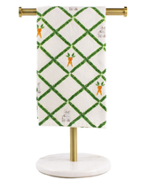 Boxwood Trellis Bunny Hand Towel