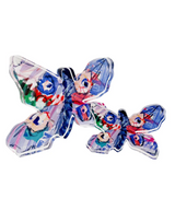 Bitty Butterfly Acrylic Block in Assorted Colors