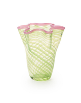Swirl Hand Blown Vase - Assorted