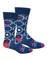 USA 250 Circle Stars Socks