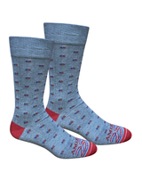 USA 250 Micro Flags Socks