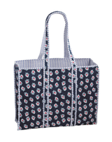 Americana Block Print Tote Bag