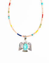 Sterling Silver Thunderbird Necklace