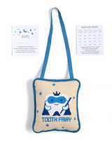 Tooth Fairy Embroidered Door Hanger Pillow