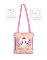 Tooth Fairy Embroidered Door Hanger Pillow