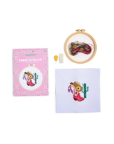 Wild & Free Cross Stitch Embroidery Craft Kit