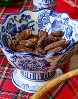 Scalloped Edge Footed Bowl