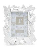White Butterfly 5x7 Photo Frame