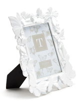 White Butterfly 5x7 Photo Frame