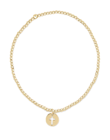 eNewton Classic Blessed Small Disc Beaded Bracelet