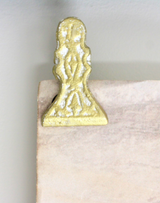 2.75" Cast Iron Gold Clip
