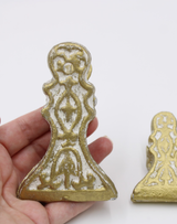 2.75" Cast Iron Gold Clip