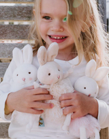 Roly-Poly Blossom--Pink Bunny