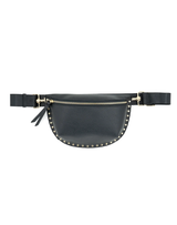 Fanny Pack with Studs - Black