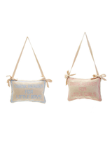 Thank Heaven Embroidered Pillow Door Hanger