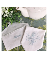 Bride Embroidered Envelope Hankie