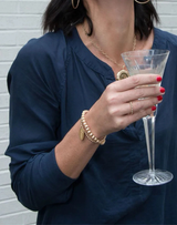 eNewton Dignity Gold 6mm Bead Bracelet