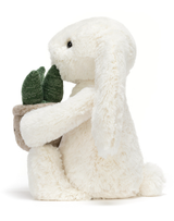 Jellycat Cream Bunny With Plant