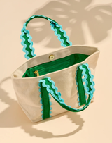 Green Poppy Mini Tote