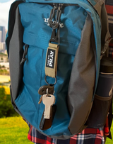 Tap To Pray Tactical Keychain - Tan