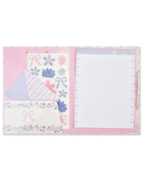 Floral Stripes Clipboard Set