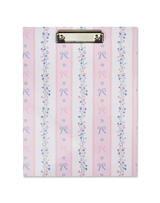 Floral Stripes Clipboard Set