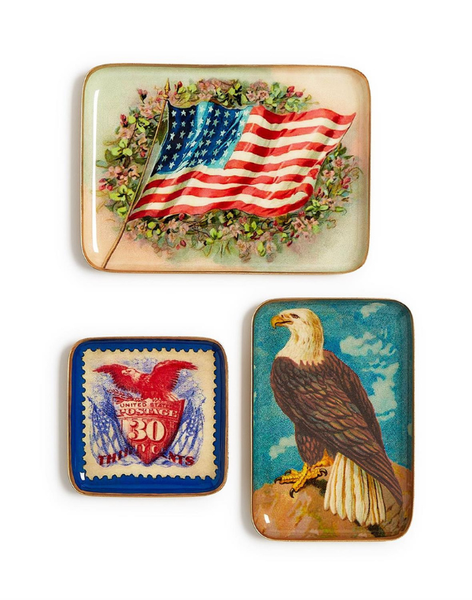 Vintage America Trinket Tray - Assorted