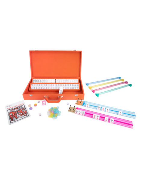 Ellen Mahjong Set - Orange
