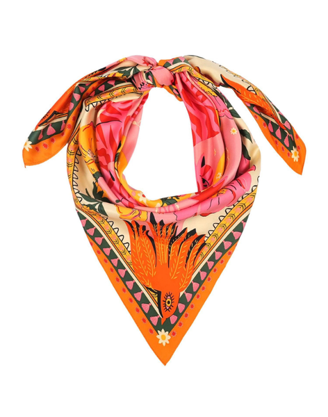 Bandidas Rose Medium Scarf