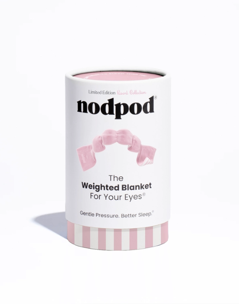 Nodpod Weighted Sleep Mask - Pink Cabana