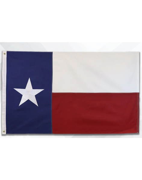 Texas Embroidered Flag