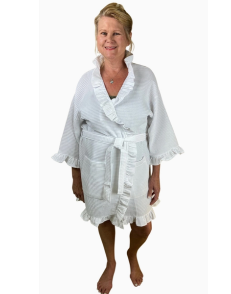 36" Waffle Weave Robe