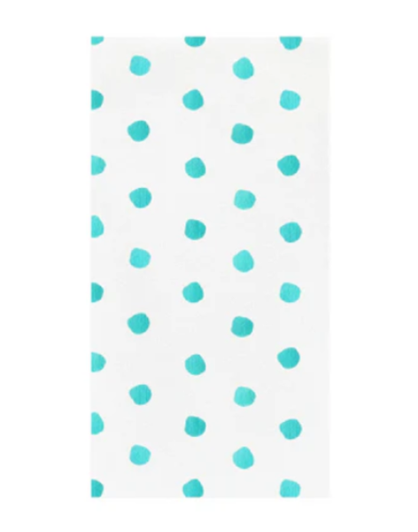 Aqua Dot Guest Towels