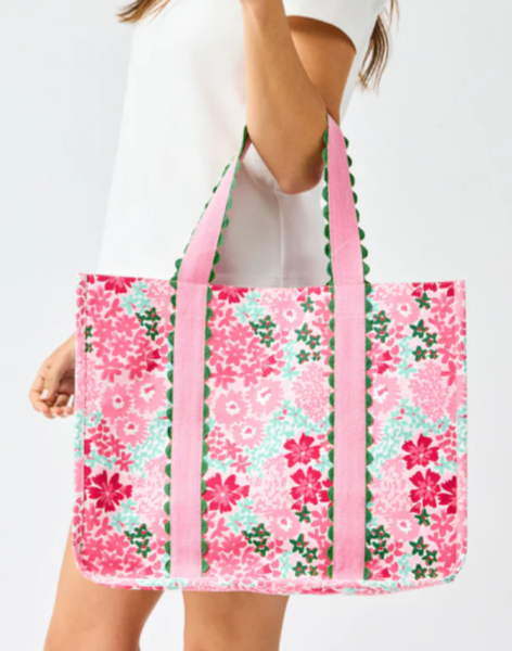 Monaco Tote Bag--Petal Perfect Pink
